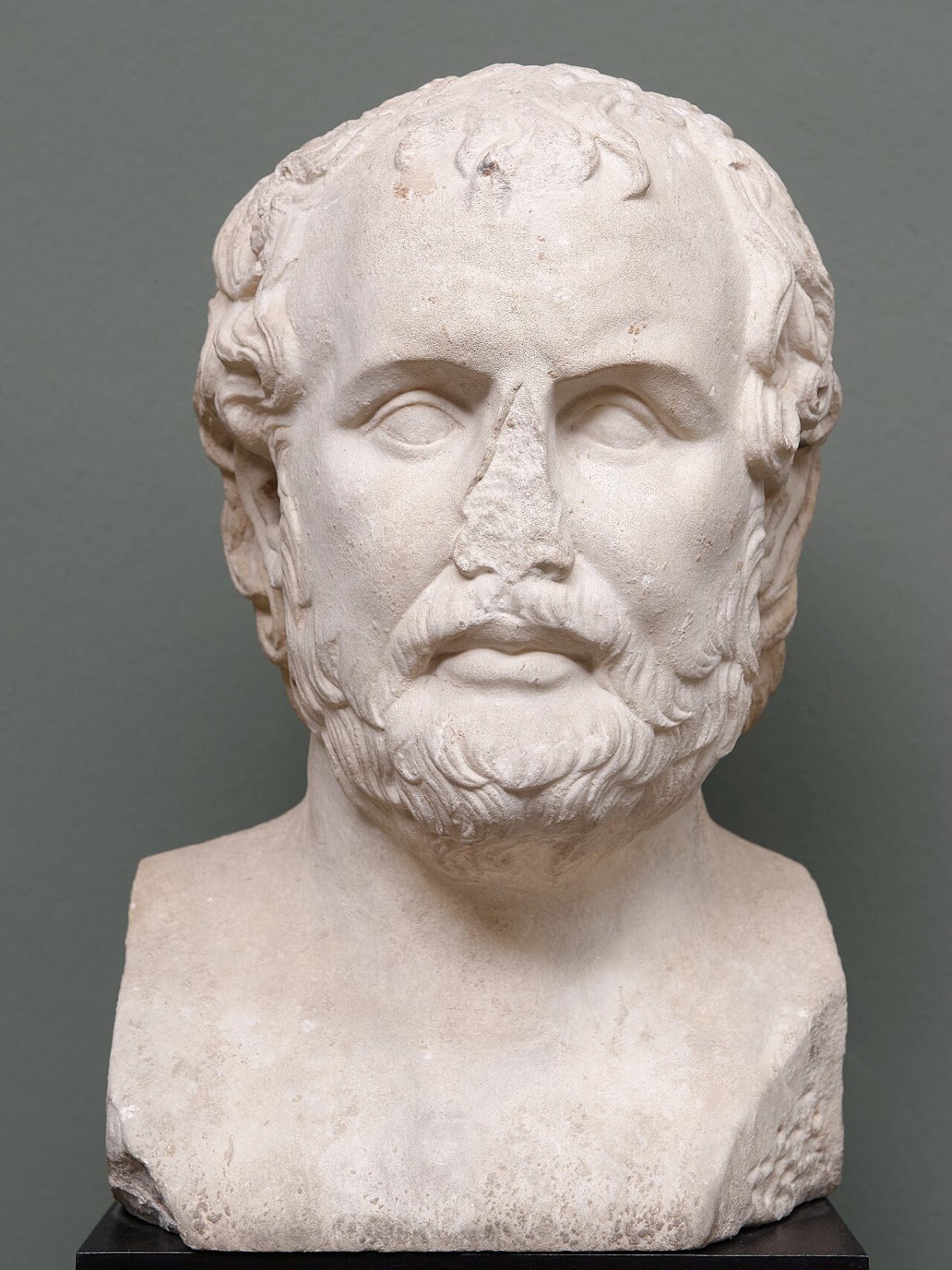 Portrait identified as Philip II of Macedon.